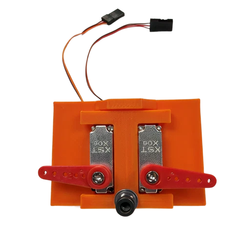 Elevator servo brackets